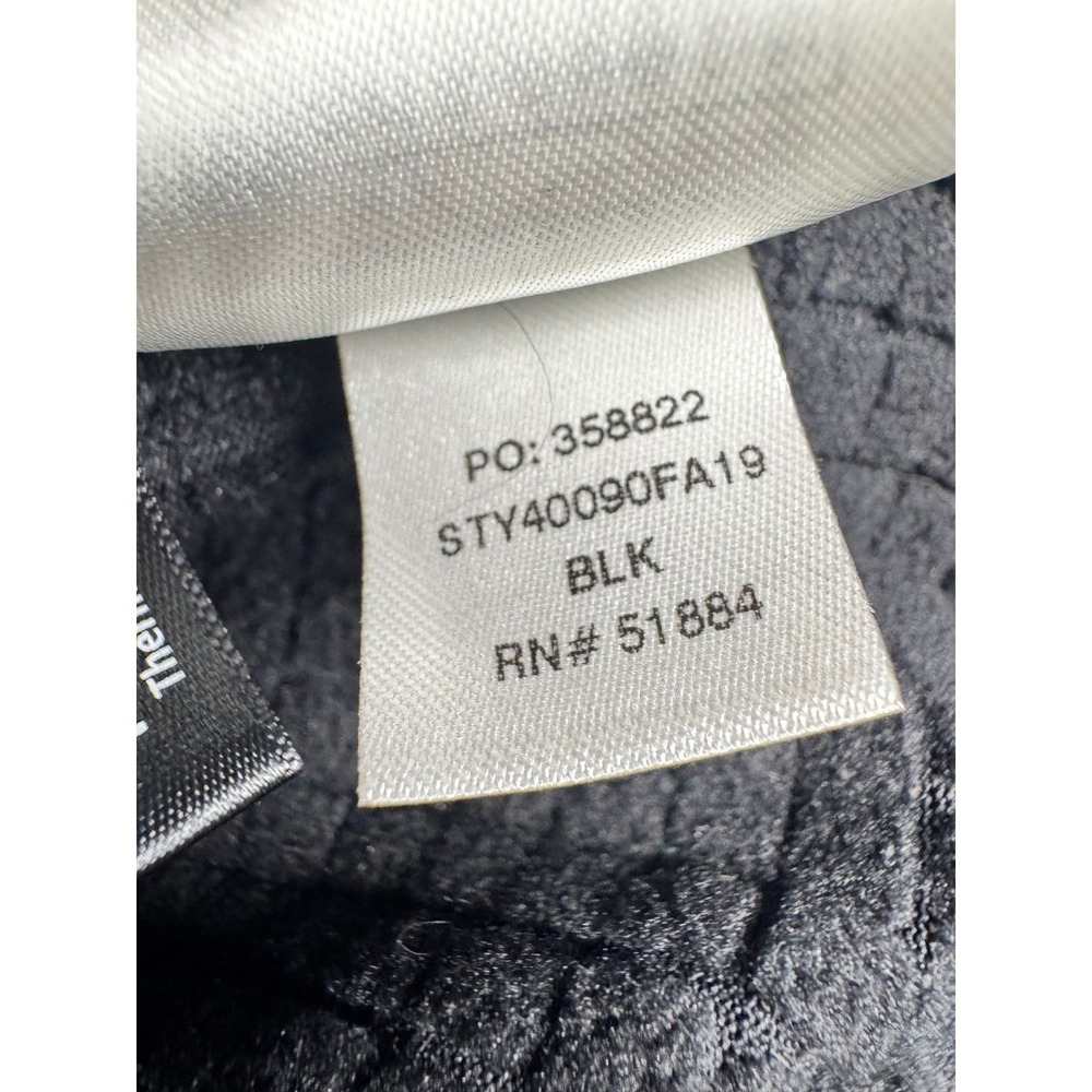 Patagonia R1 Full Zip Hoody Mens Medium Black Polartec Grid Fleece - Picture 6 of 7